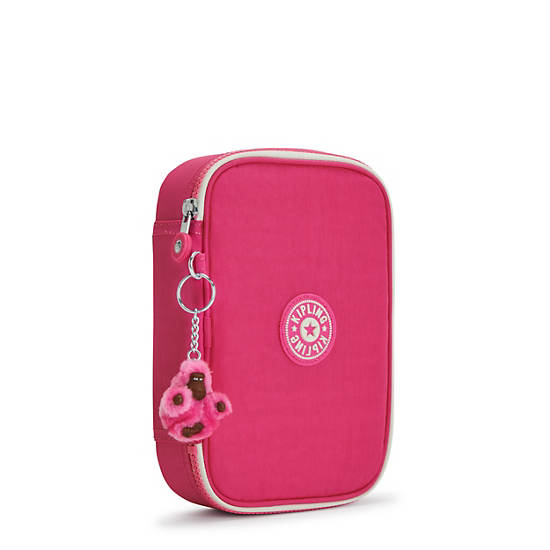 Kipling 100 Pens Mode Case Tassen Roze | BE 1877LI